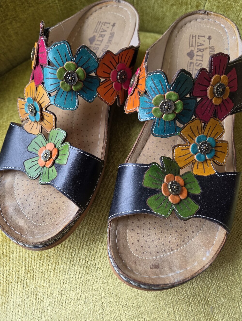 L'artiste By Sping Step Izna Slide Sandals